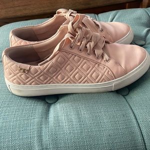 Tory Burch Pink leather sneakers - size 8.5!